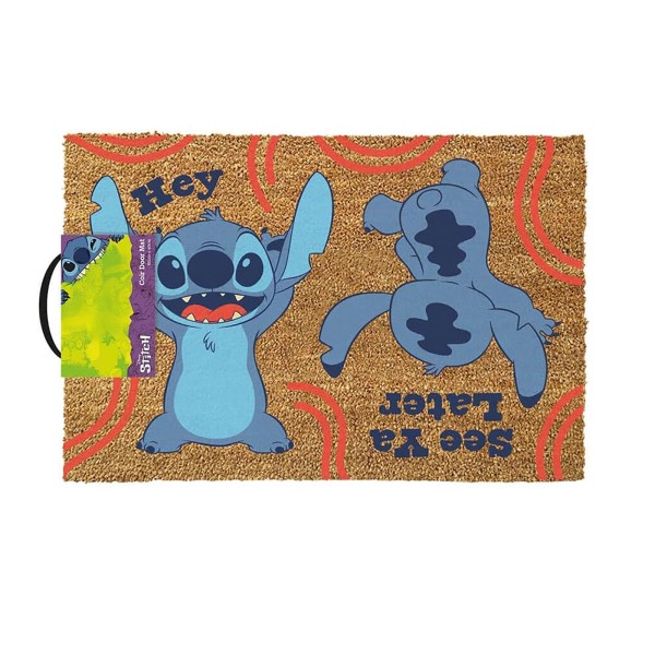 Lilo & Stitch Fußmatte "Hey" und "See Ya Later" von oben