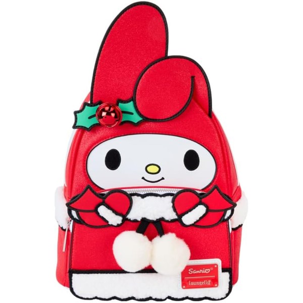 Loungefly Sanrio My Melody Weihnachten Mini-Rucksack Front