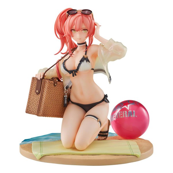 Girls Frontline Figur R93 im Bikini am Strand frontal