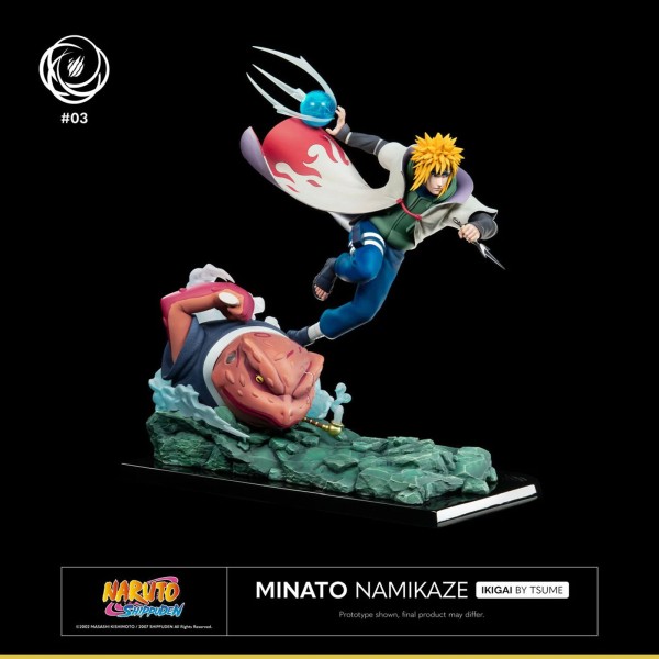 TSUME Minato Namikaze – Limitierte Edition | Naruto Shippuden Figur | 41 cm