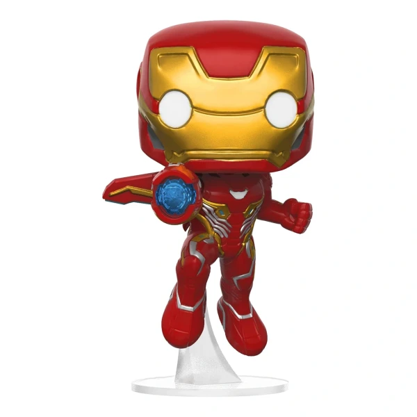 Funko POP! Avengers Iron Man mit Protonenkanone | Avengers Figur | 285 | 9,5 cm
