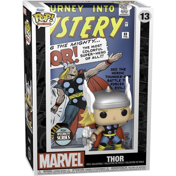 Marvel Avengers Comic Covers Figur Thor mit Verpackung