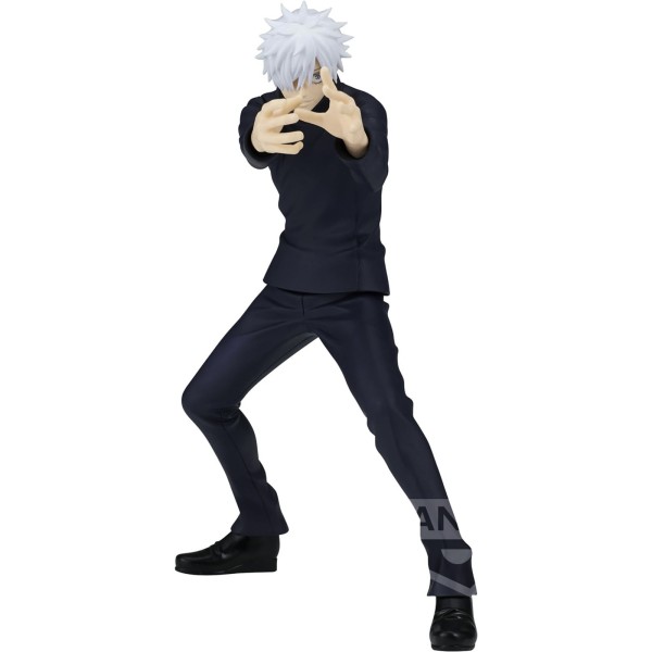 Jujutsu Kaisen Figur Satoru Gojo in Kampfpose frontal