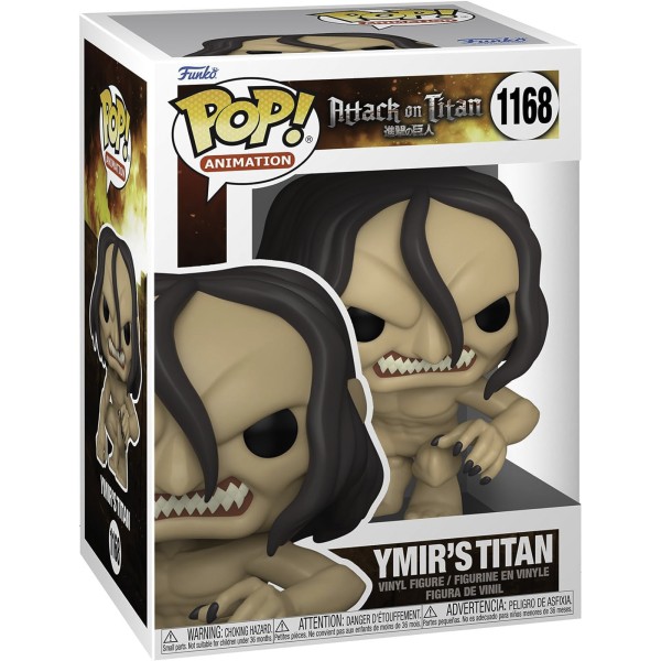 Attack on Titan Figur Ymir's Titan Verpackung Vorderseite