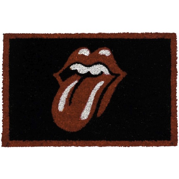 Fußmatte Rolling Stones Logo von oben