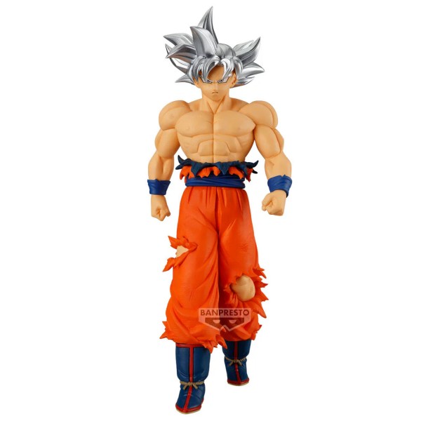Dragon Ball Super Figur Ultra Instinct Son Goku frontal ohne Hintergrund