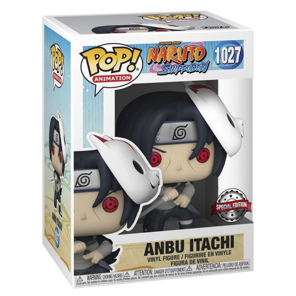 Funko POP! Animation Figur von Itachi Uchiha Naruto Shippuden | Anbu Vinylfigur | 10 cm