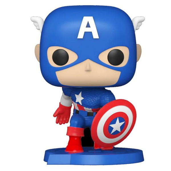 Comic Covers Captain America Figur