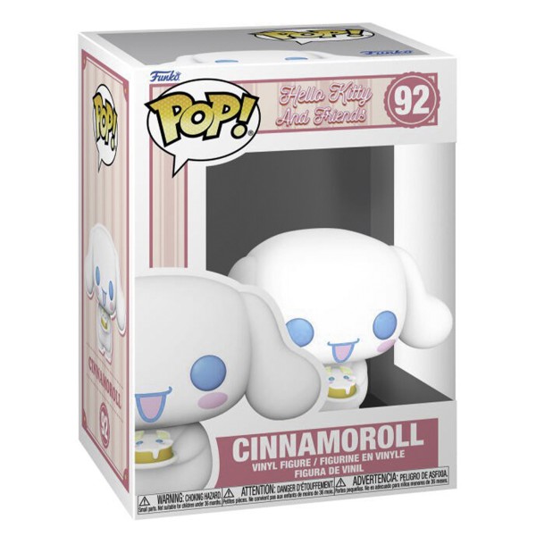 Hello Kitty and Friends Figur Cinnamoroll mit Nachtisch in Verpackung