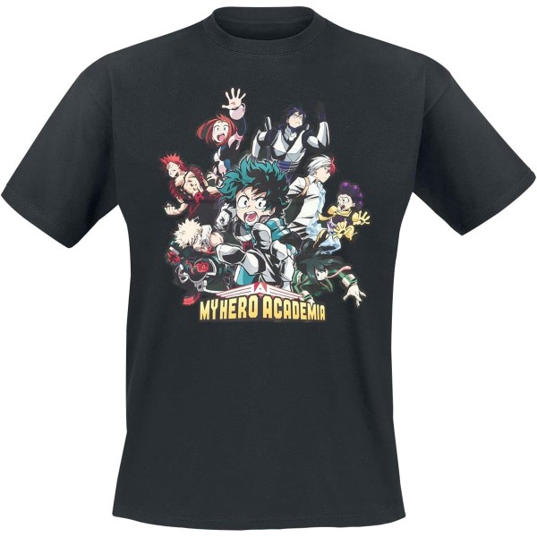 Herren-T-Shirt "Helden" My Hero Academia vorne