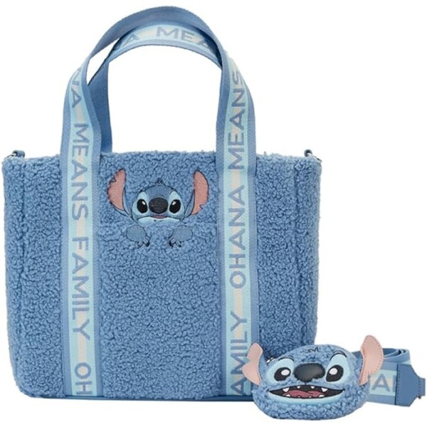 Loungefly Disney Lilo Stitch Plüschtasche Front