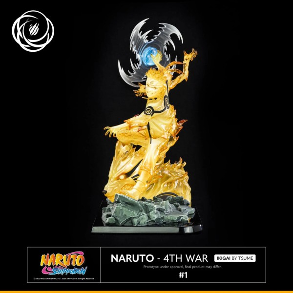 TSUME Naruto & Kurama – Limited Edition | Naruto Shippuden Sammelfigur | 36 cm