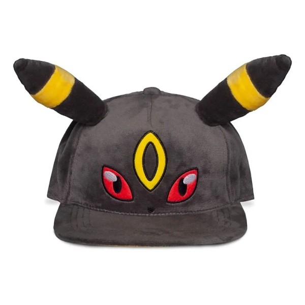 Difuzed Nachtara / Umbreon Plüsch-Snapback mit Ohren | PoKéMoN Kappe
