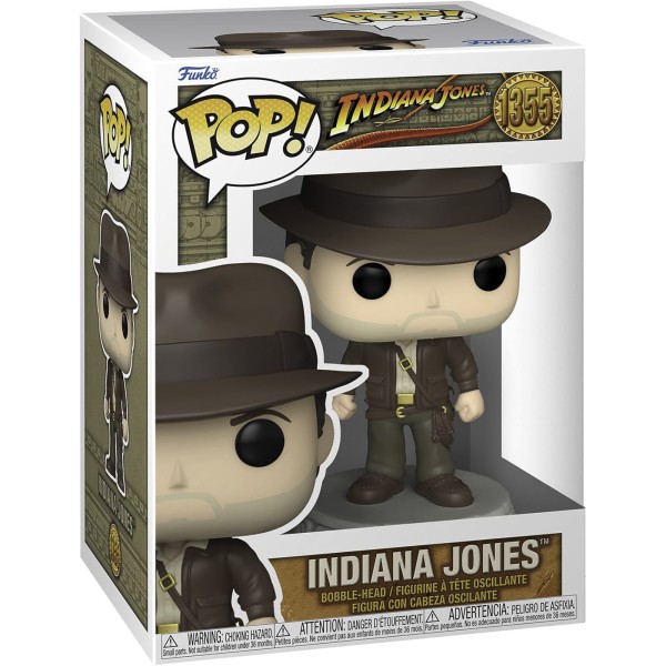 Indiana Jones ROTLA Figur mit Jacke Verpackung