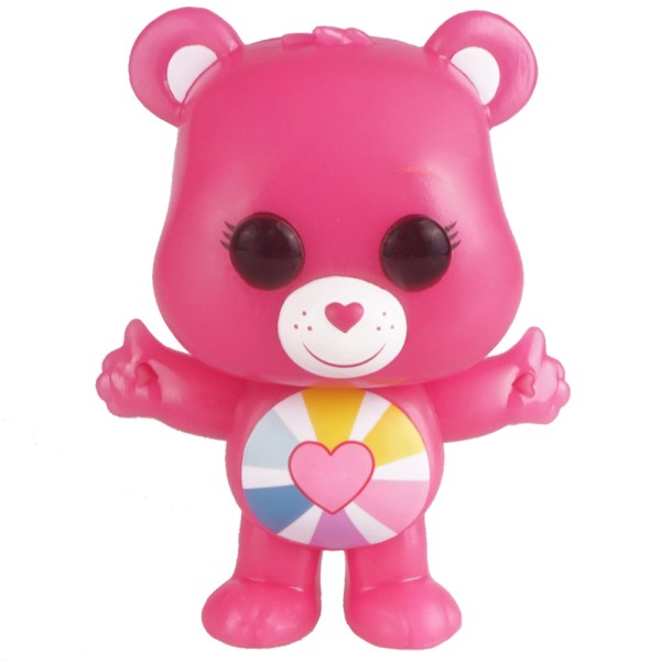 Funko POP! Hopeful Heart Bear CHASE Figur | The Care Bears Family Bär Vinylfigur | 10 cm