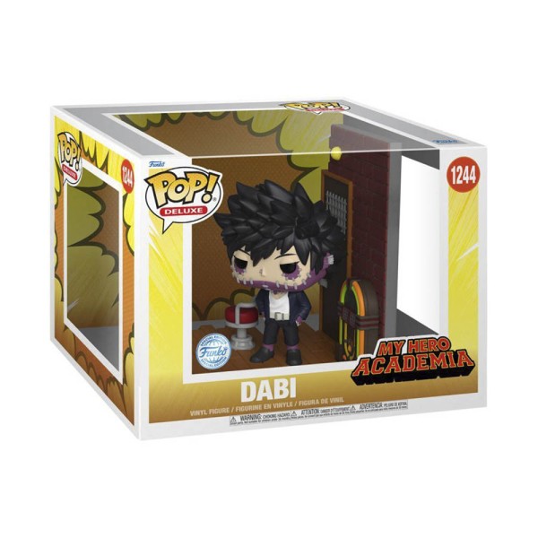 Funko POP! Deluxe My Hero Academia Dabi Figur im Hideout | 1 von 6 | Limitierte Auflage | 68630