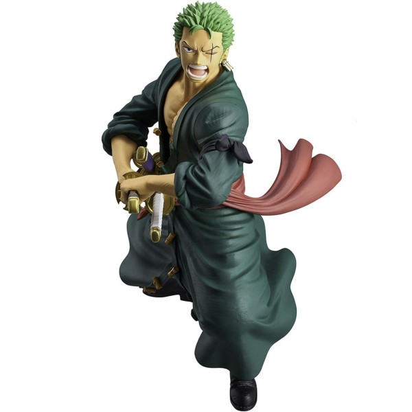 One Piece Figur Lorenor Zorro Grandista frontal