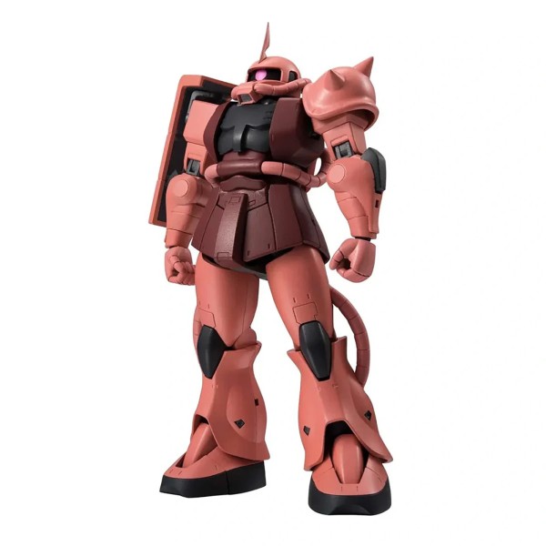BANDAI MS-06S Zaku II Char’s Custom Model | Mobile Suit Gundam Figur | 13 cm