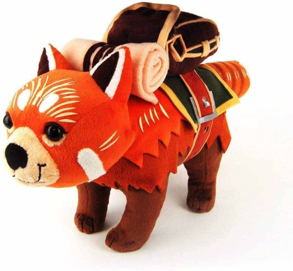 Dota 2 Plüschfigur von Redpaw mit Codekarte | Roter Panda Kuscheltier | 40 cm