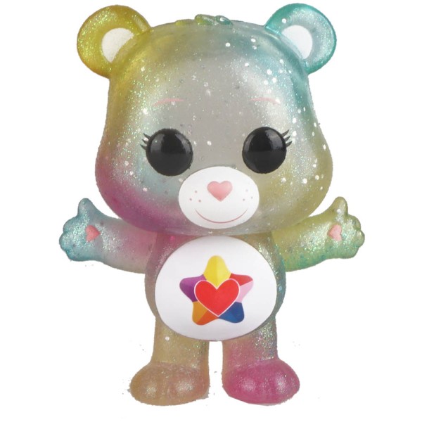 Funko POP! True Heart Bear CHASE Figur | The Care Bears Family Bär Vinylfigur | 10 cm