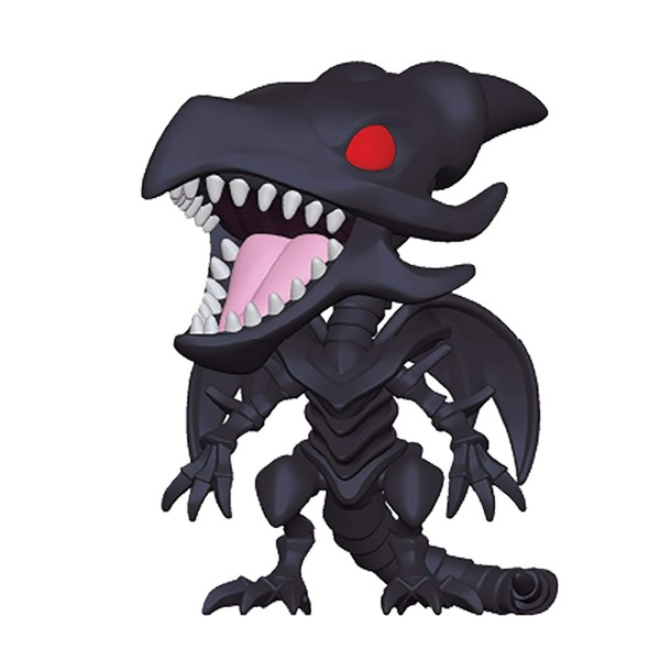 Yu-Gi-Oh! Sammelfigur rotäugiger schwarzer Drache frontal