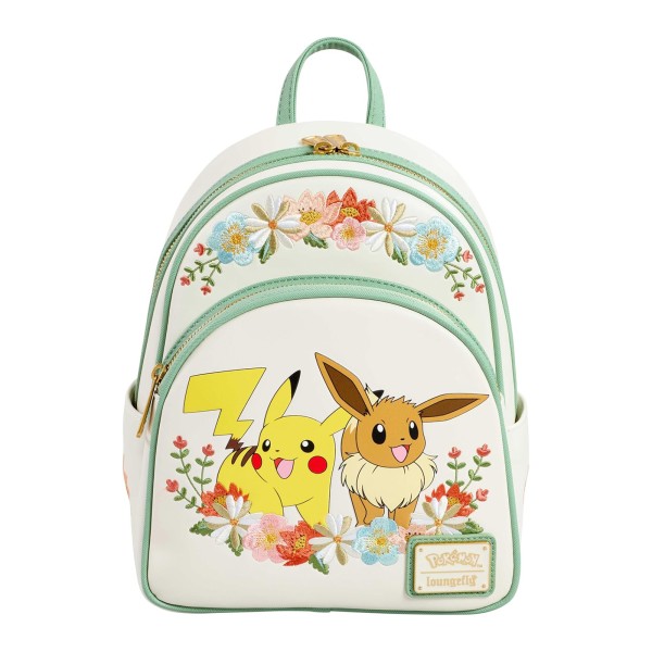 Pikachu und Evoli Rucksack Frontal