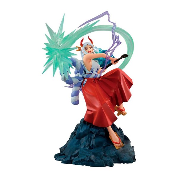 One Piece Figur Yamato mit Keule frontal
