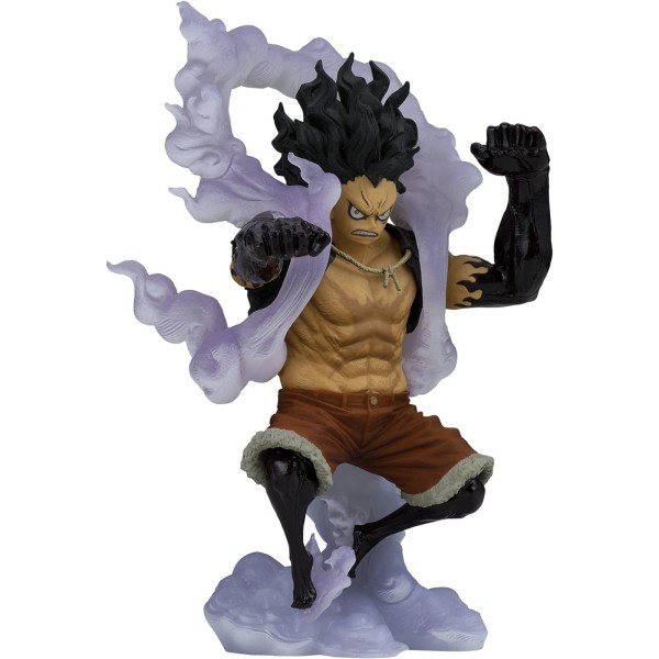 One Piece Figur Monkey D. Ruffy in Snakeman Transformation frontal