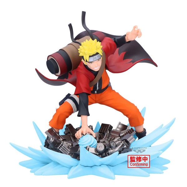 Naruto Shippuden Figur Naruto beim Kampf gegen Asura Path frontal