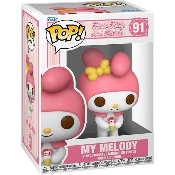 Hello Kitty and Friends Figur My Melody mit Dessert in Verpackung