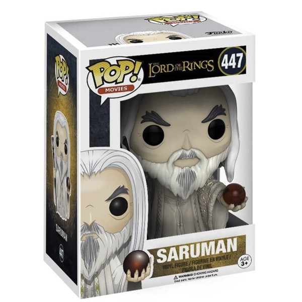 Der Herr der Ringe Figur Saruman der Weiße mit Verpackung