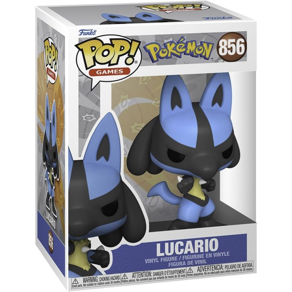 Pokémon Lucario Figur mit Verpackung