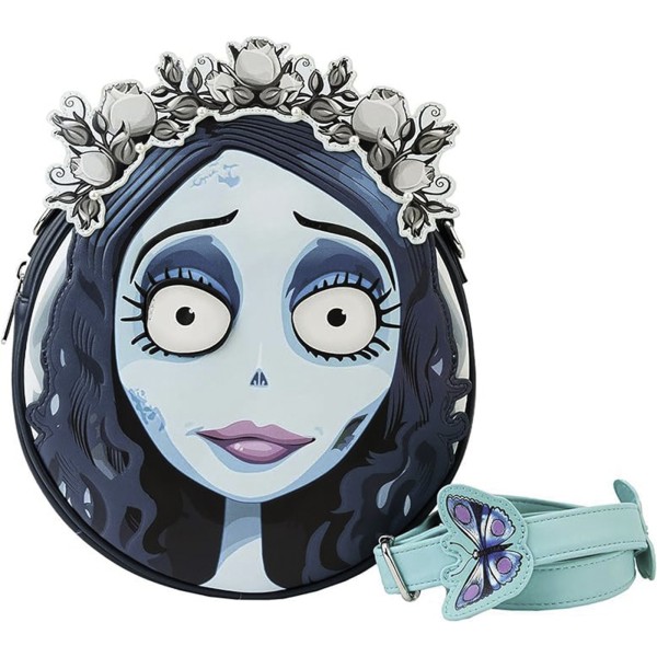 Loungefly Corpse Bride Schultertasche Front