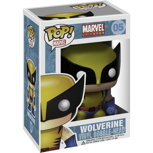 Funko Pop Marvel Wolverine Gelb-Blau