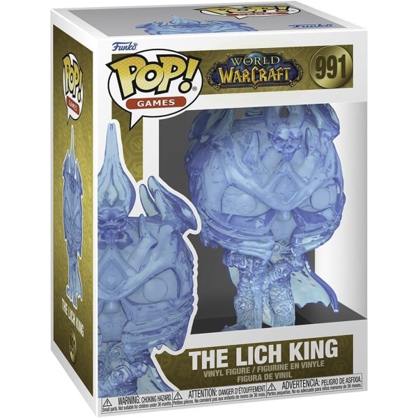 World of Warcraft Figur Lichkönig Arthas mit Verpackung