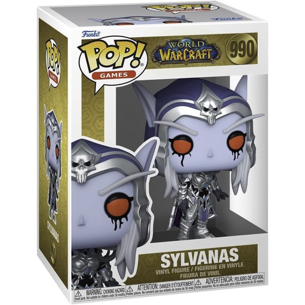 World of Warcraft Figur Sylvanas mit Verpackung