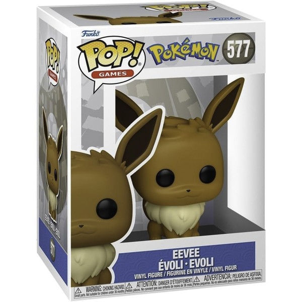 Pokemon Funko Pop Evoli Figur 1te Generation Sammelbox 