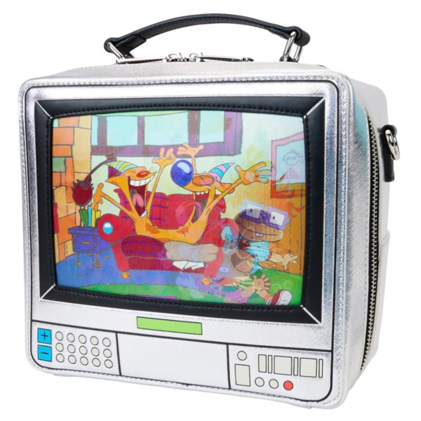 Retro-TV-Rucksack Loungefly Nickelodeon Frontal