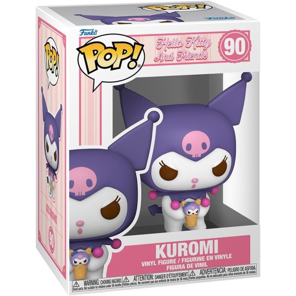 Hello Kitty and Friends Figur Kuromi mit Dessert in Verpackung