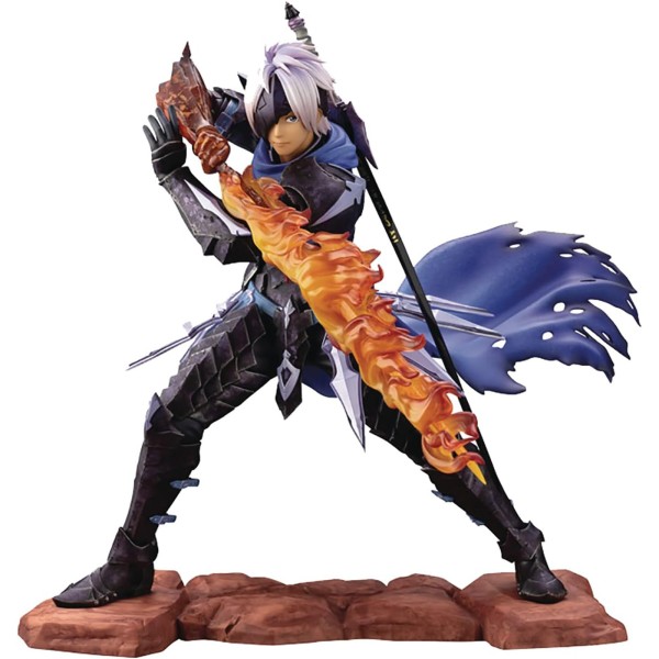 Tales of Arise Figur Alphen mit Flammenschwert frontal