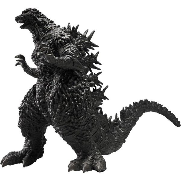 Godzilla Minus One Figur beim Laserangriff seitlich