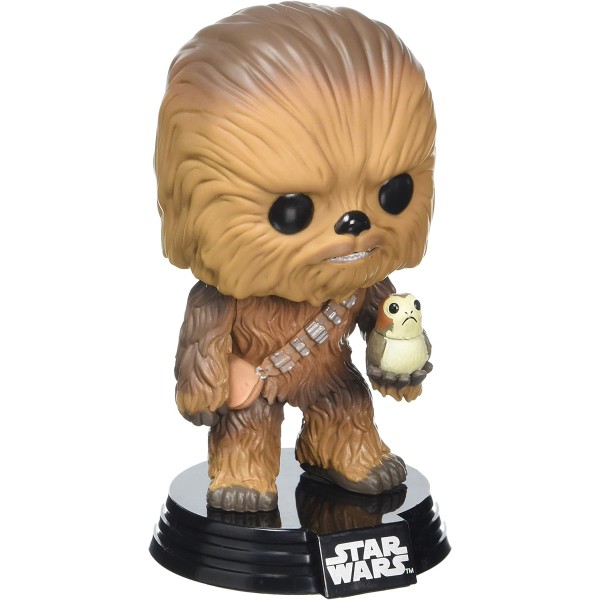 Star Wars Figur Chewbacca Porg frontal