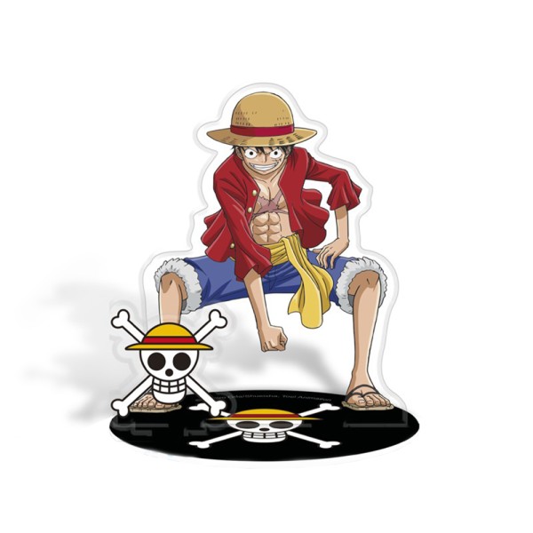 One Piece Deko Aufsteller von Monkey D. Luffy | ABYstyle Red Collection | 9 cm