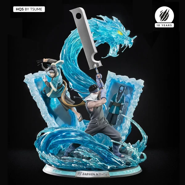 Naruto Figur Zabuza und Haku, limitierte Edition, frontal