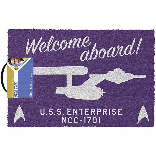 Fußmatte Welcome Aboard Star Trek