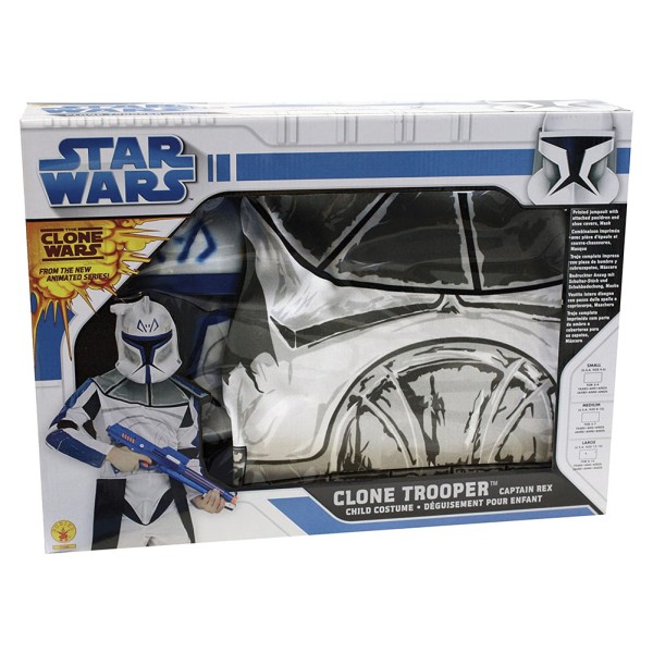 Captain Rex Kinderkostüm | Star Wars Kostüm Set | Blue Clone Trooper Verkleidung