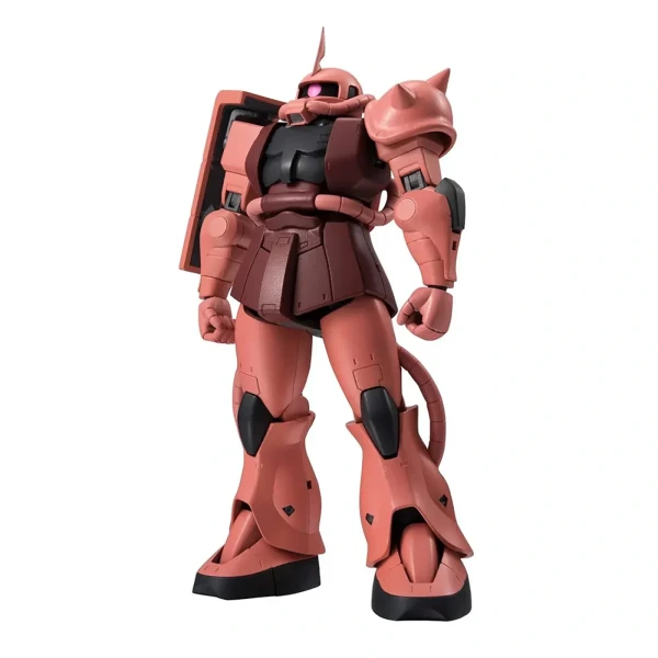 BANDAI MS-06S Zaku II Char’s Custom Model | Mobile Suit Gundam Figur | 13 cm