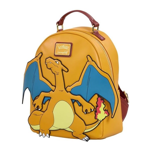 Pokemon Rucksack Glurak Frontal