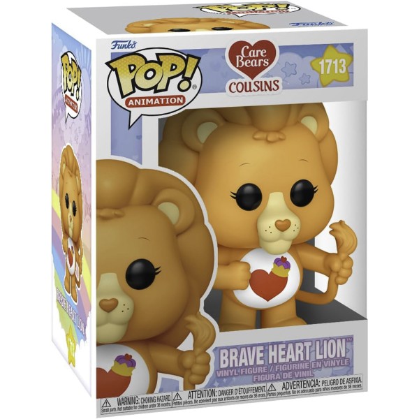 Funko POP Figur Care Bears Cousins Leo Löwenherz Sammelbox