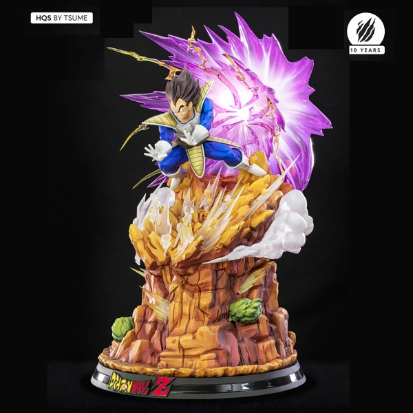Vegeta bei Galick Gun Figur seitlich